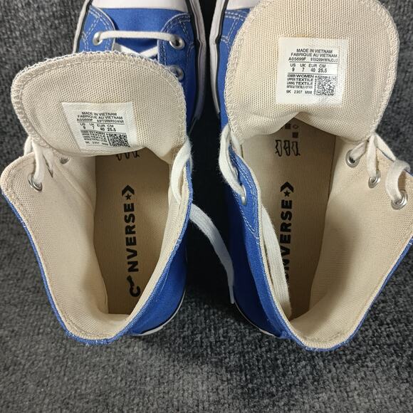 Converse Chuck Taylor All Star Lift Platform Women Size 9 Blue High Top - Picture 2 of 9